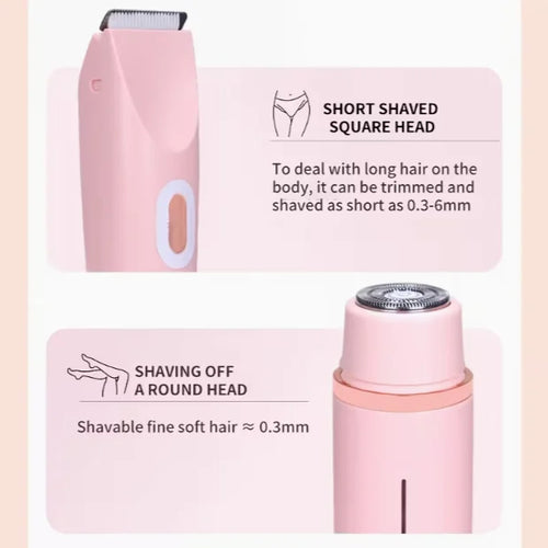 HoTo™ 2-in-1 Bikini and Body Shaver